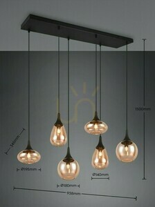 Trio LUMINA függőlámpa 317000613 small 7