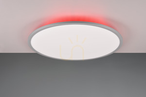 Trio YUMA 641719287 LED mennyezeti lámpa, titánszínű, 60 cm, CCT és RGB small 9
