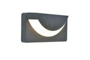 Kültéri fali lámpa Lutec LUPS LED 14W szürke alumínium 6402801118 small 0