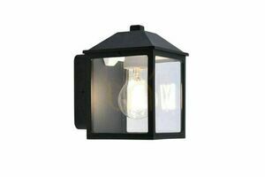 Kültéri fali lámpa Lutec SPIRE 5290603012 fekete alumínium IP44 small 0