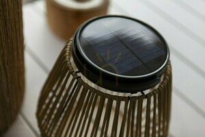 Napelemes kültéri lámpa Lutec Coppa Solar fekete LED 2,8W 6933708330 small 2