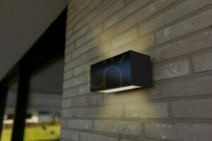 LUTEC INKA 6989101118 hibrid napelemes kültéri fali lámpa LED 9 W sötétszürke IP44 small 2