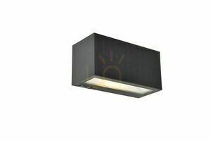 LUTEC INKA 6989101118 hibrid napelemes kültéri fali lámpa LED 9 W sötétszürke IP44 small 0