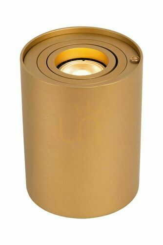 Jelölje be Asztali lámpa Lucide TUBE arany fém LED GU10 érintős, 9,6 cm, CCT