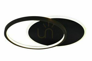 Plafon lámpa Lucide Axelle fekete LED 24W 29,5 cm 44112/24/30 small 0