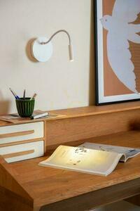 Lucide JOLIJN újratölthető fehér LED fali lámpa 2 W Ø 11 cm 77289/03/31 small 2