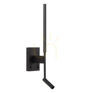 Fali lámpa Lucide FINAN fekete LED modern алюмиnium small 1