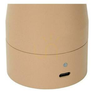 Lucide IPSOS 33500/03/41 vezeték nélküli asztali lámpa, LED 3 W, 250 lm, 2700 K, taupe, 22 cm, USB töltés small 3