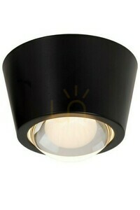 Plafon Lucide RIGON fekete LED alumínium 6W 9 cm small 0
