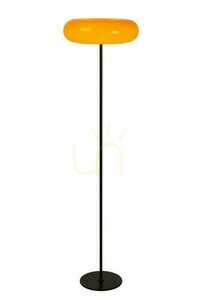 Lucide Sentino narancssárga állólámpa fekete talppal 3×G9 150 cm 10725/01/53 small 0