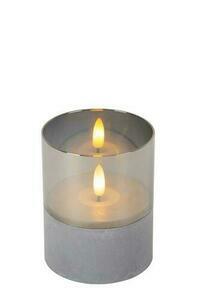 Asztali lámpa Lucide VELAS szürke üveg LED 25 cm small 1