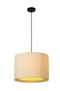 Lucide FOLD fehér szövet függőlámpa Japandi 40 cm small 0