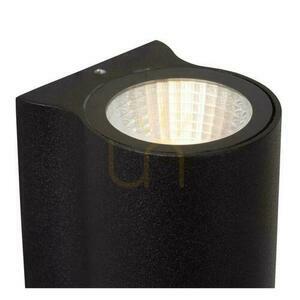 Kültéri fali lámpa Lucide AKRA fekete alumínium LED IP54 Modern small 1