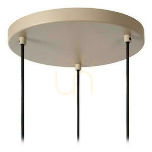 Lucide Lambres 3xE27 taupe alumínium függőlámpa 40 cm small 4