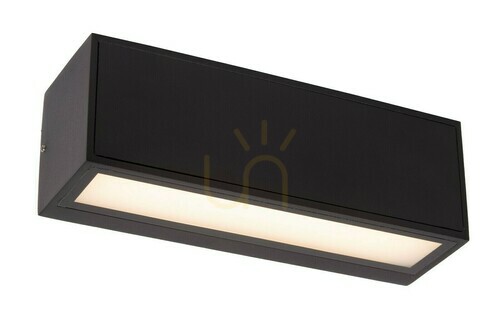 Jelölje be Kültéri fali lámpa Lucide SUTTON fekete alumínium LED IP65 2W 100lm