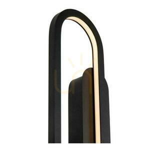 Lucide THELMA fekete LED fali lámpa 24 W 2700 K 60 cm 78200/22/30 small 3