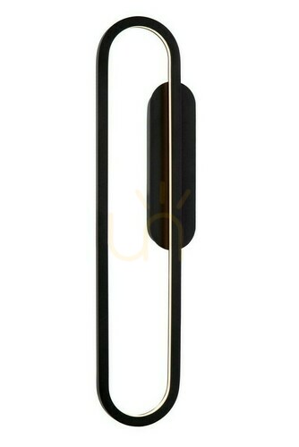 Jelölje be Lucide THELMA fekete LED fali lámpa 24 W 2700 K 60 cm 78200/22/30