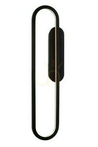 Lucide THELMA fekete LED fali lámpa 24 W 2700 K 60 cm 78200/22/30 small 0