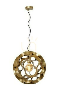 Függőlámpa Lucide Hannelore arany fém 40 cm modern LED E27 small 0