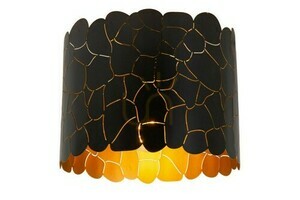 Lucide ALMELO fekete arany LED mennyezeti lámpa 26 cm small 0