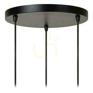 Függőlámpa Lucide ALMELO fekete-arany 3xE27 LED modern fém 42 cm small 4