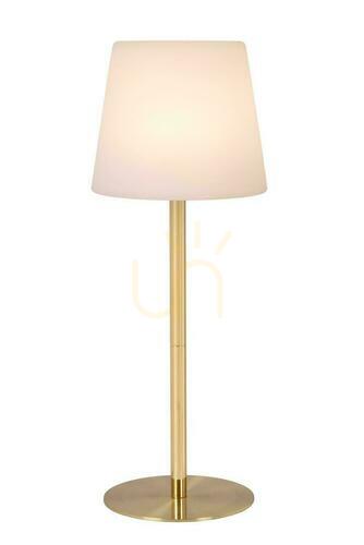 Jelölje be Hordozható asztali lámpa Lucide TYON LED arany IP65 41 cm