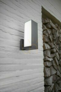 Kültéri fali lámpa Lutec CUBA 5193810118 antracit LED 14W alumínium small 4