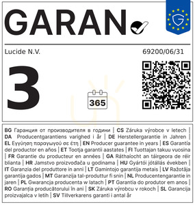 Lucide AXI LED falilámpa fehér 2×3,5 W IP54 69200/06/31 small 6