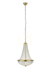 Függőlámpa Markslojd GRANSO 106119 2 izzós 40 cm átlátszó kristály/fém small 0
