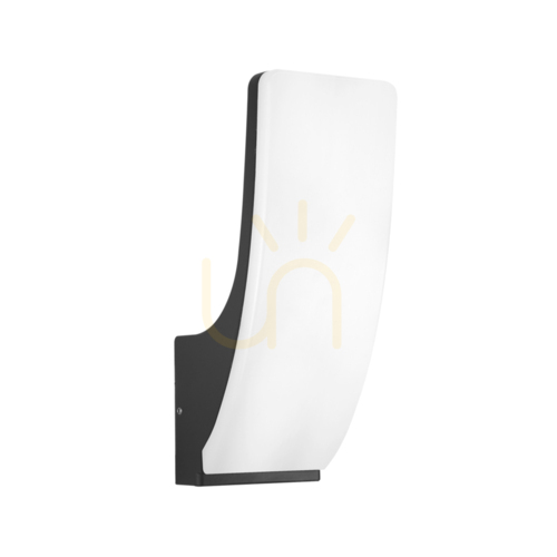 Jelölje be Kültéri fali lámpa Italux Natan LED fekete opál 15W IP54 OWL-61916-BK