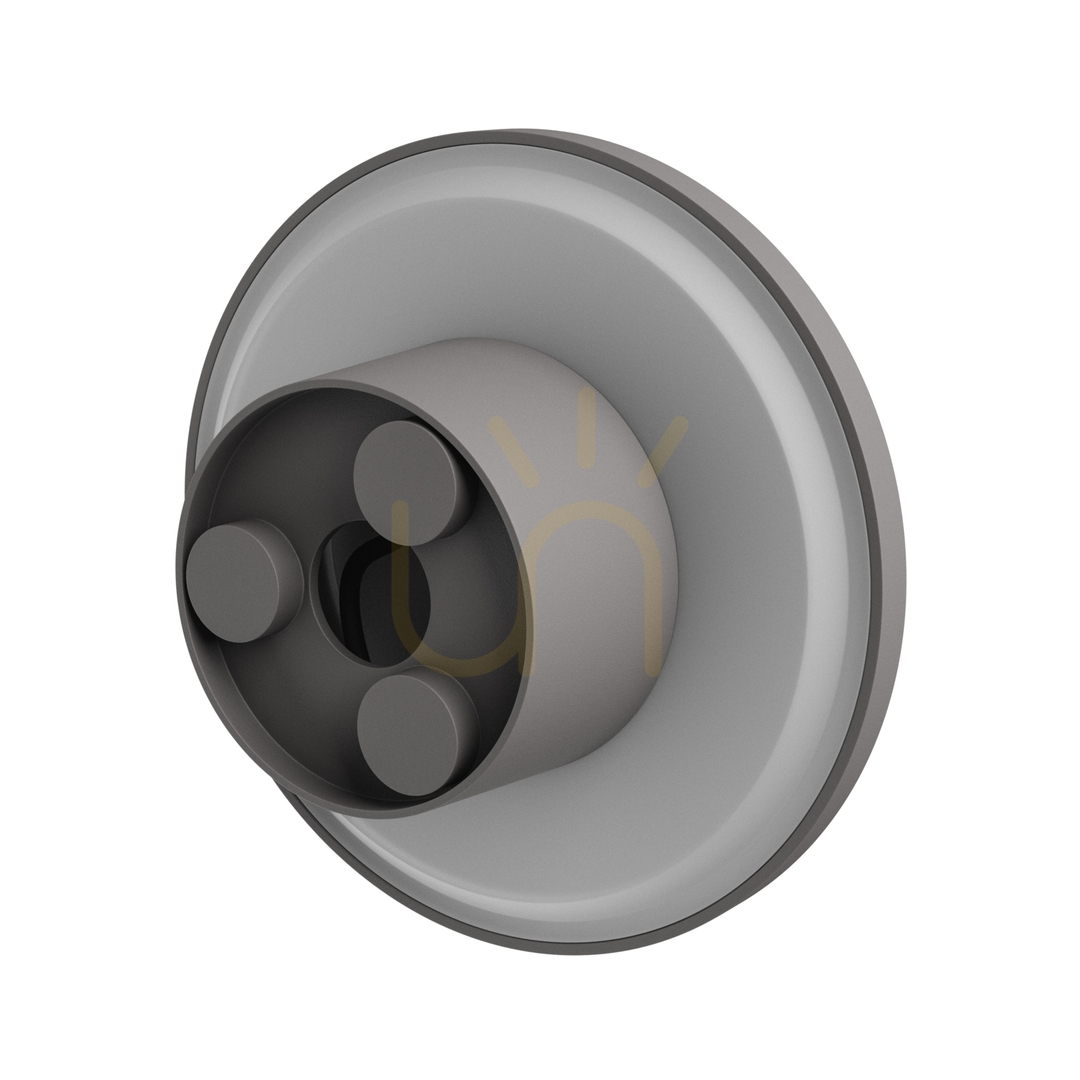 Előadás Piatta 9 W Cct 230 V Ip44 120x47 Mm szürke kerek homlokzat. Piatta 9 W Cct 230 V Ip44 120x47 Mm szürke kerek homlokzat.