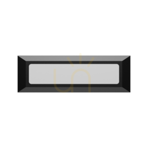 Encanta 6 W Cct 230 V Ip54 230x80x30 Mm Fekete felszíni homlokzatra szerelt fekete lámpa small 1