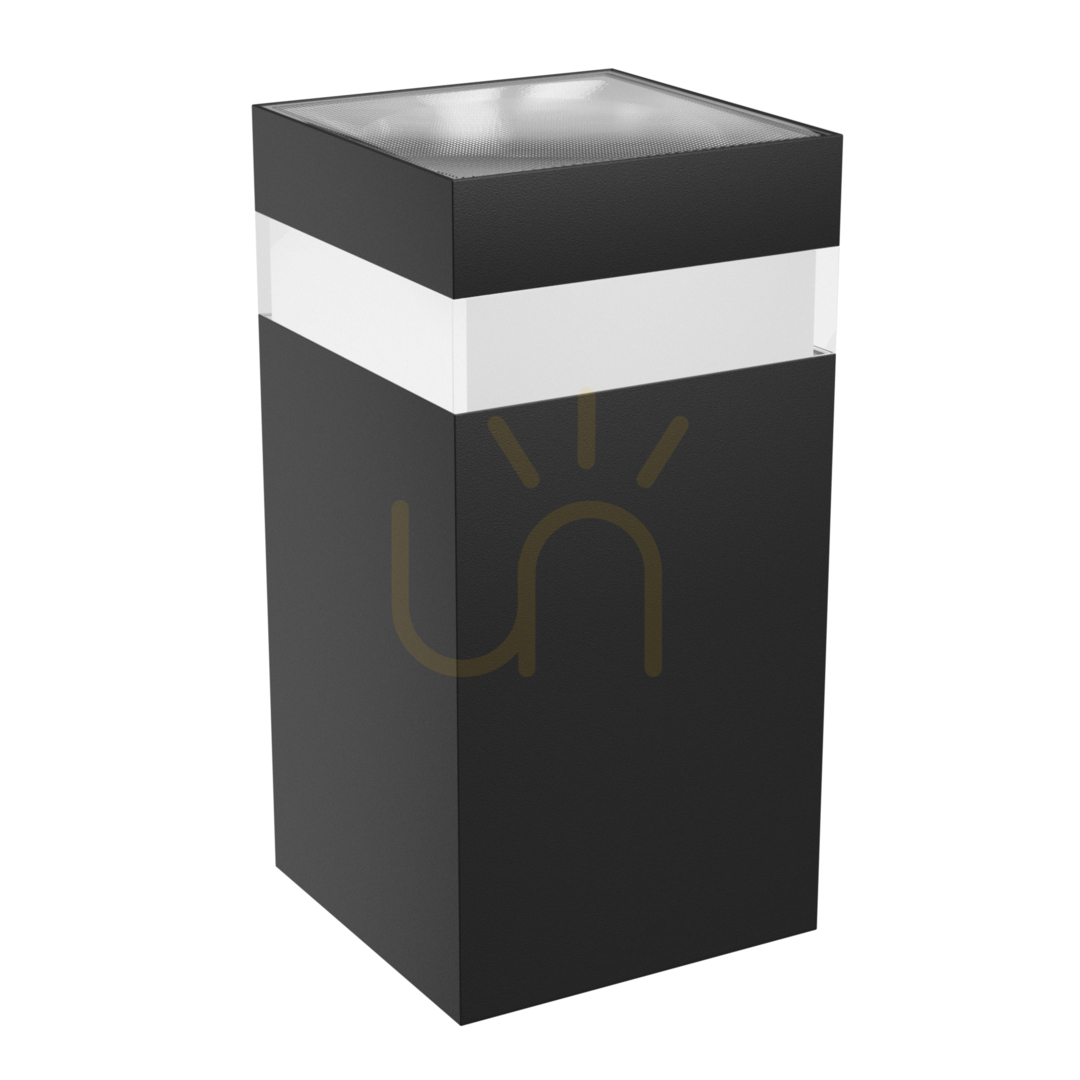 Előnézet Torre Ring 9 W Cct 230 V Ip54 99x78x156 Mm Fekete négyzet alakú homlokzati egyirányú. Torre Ring 9 W Cct 230 V Ip54 99x78x156 Mm Fekete négyzet alakú homlokzati egyirányú.