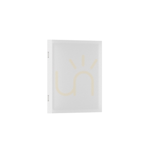 Scatollo 8 W Cct 230 V Ip54 200x100x75 Mm fehér homlokzat small 2
