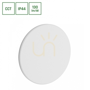 Piatta 18 W Cct 230 V Ip44 250x47 Mm Fehér kerek homlokzat 6 Piatta 18 W Cct 230 V Ip44 250x47 Mm Fehér kerek homlokzat small 6