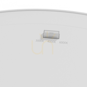 SpectrumLED NYMPHEA BLACK & WHITE RINGS LED mennyezeti lámpa, 24 W CCT Ø32 cm IP54, fehér, fekete gyűrűvel small 5