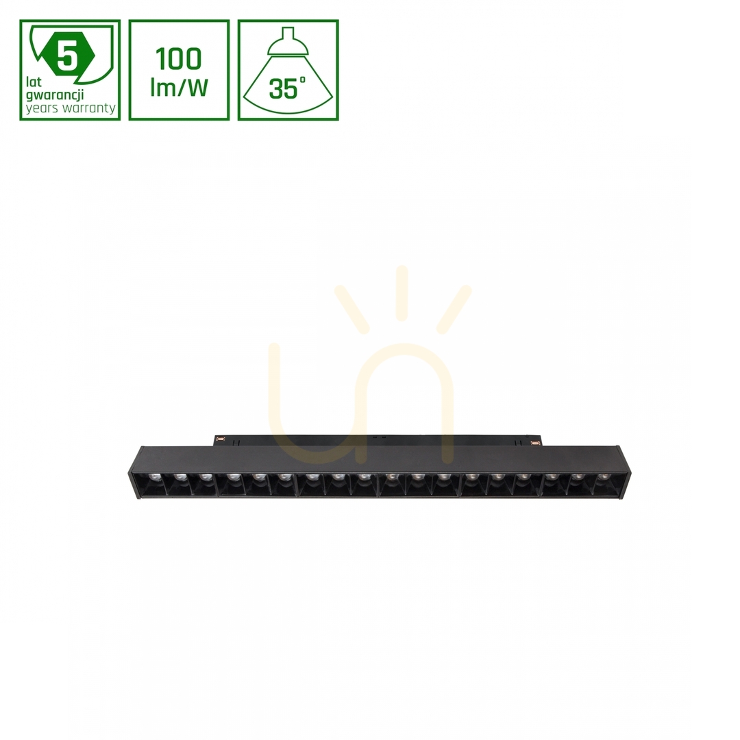 Jelölje be System Shift Grid M lámpatest gyűjtősínhez 303x23x42mm 17W 35st fekete 5 év garancia. 2 áramkör System Shift Grid M lámpatest gyűjtősínhez 303x23x42mm 17W 35st fekete 5 év garancia. 2 áramkör