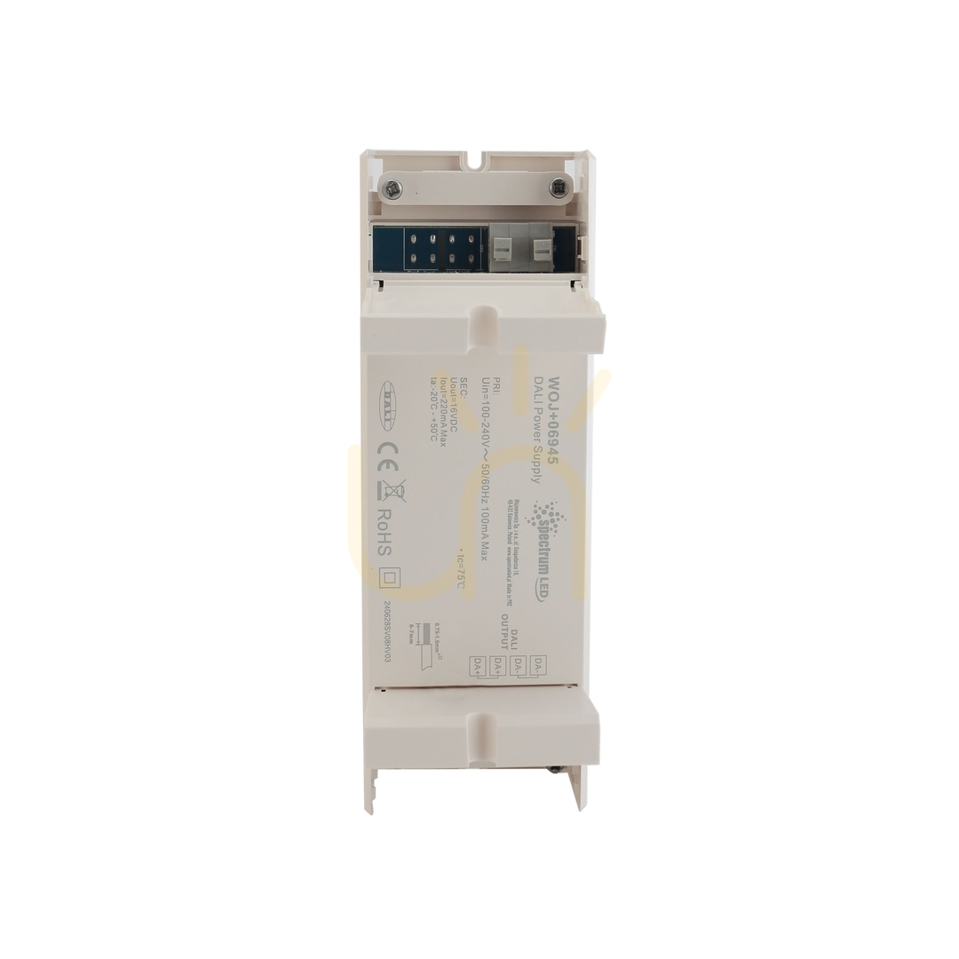 Kilátás Dali tápegység 16 V 250m A ip20 168x58x28 Slim Spectrum Dali tápegység 16 V 250m A ip20 168x58x28 Slim Spectrum