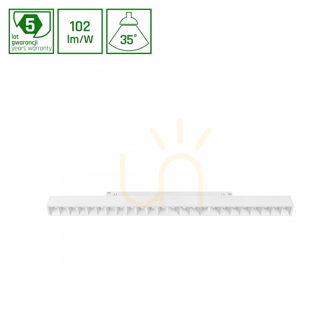 Jelölje be System Shift Grid L lámpatest gyűjtősínhez 404x23x42mm 22W 35st Fehér 5 év garancia. 2 áramkör System Shift Grid L lámpatest gyűjtősínhez 404x23x42mm 22W 35st Fehér 5 év garancia. 2 áramkör