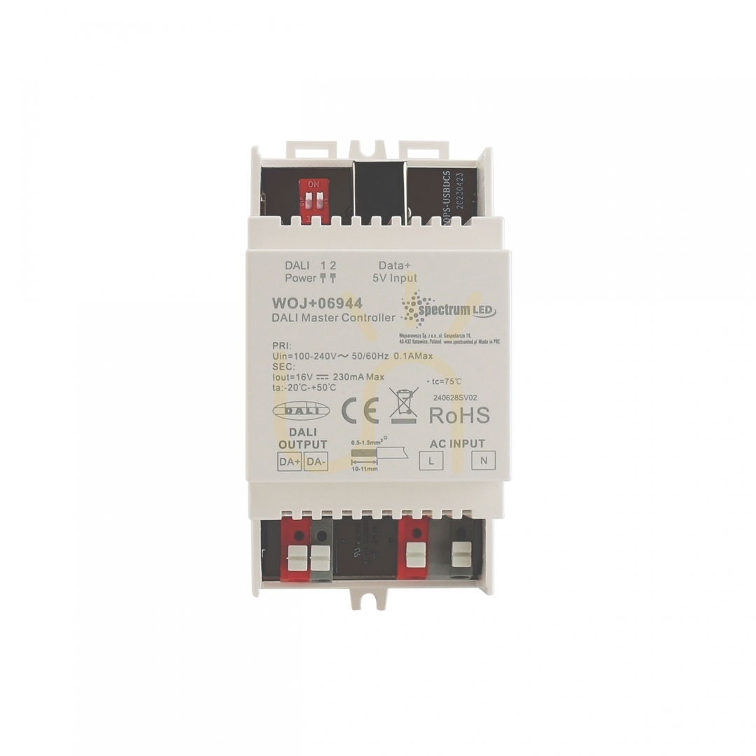 Jelölje be Vezérlő vezérlőpanel Dali Master Usb Din Spectrum Vezérlő vezérlőpanel Dali Master Usb Din Spectrum