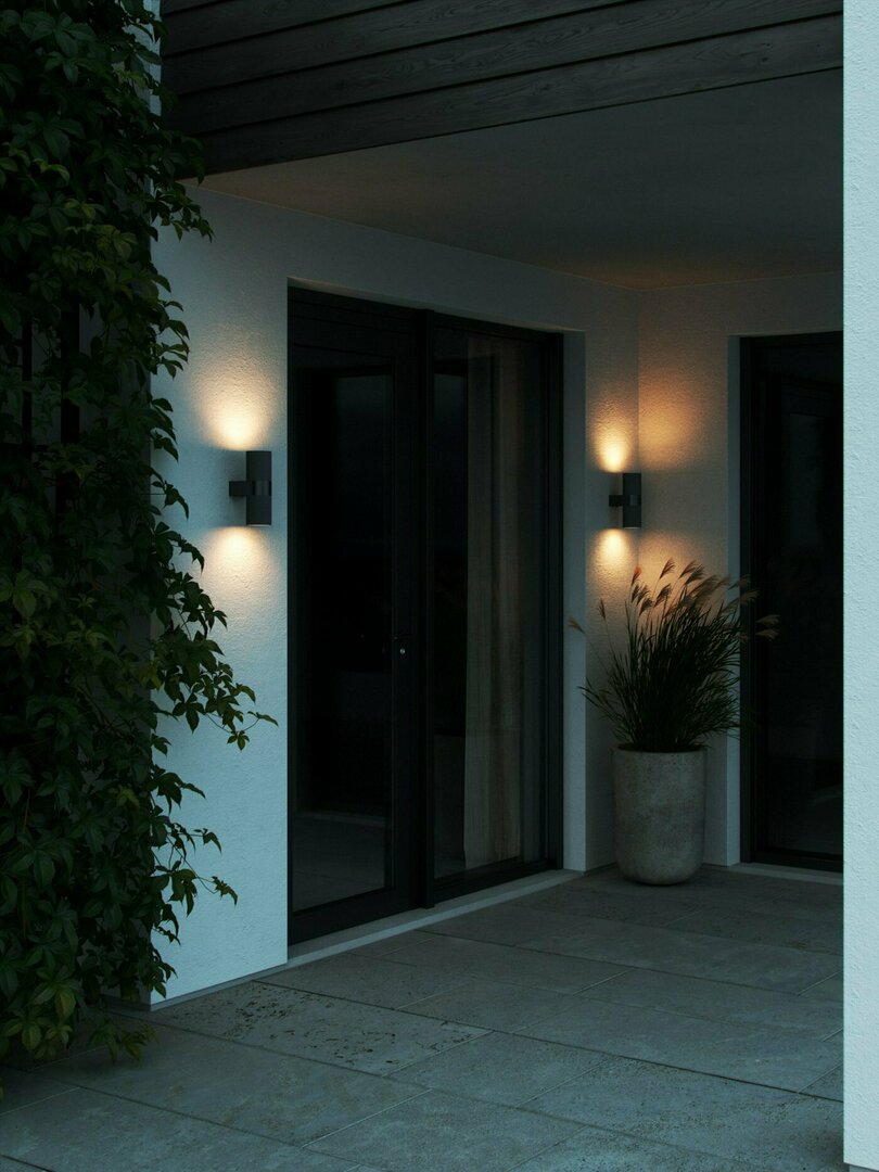 Kilátás Kyklop Ripple kültéri fali lámpa IP54 fekete Nordlux Kyklop Ripple kültéri fali lámpa IP54 fekete Nordlux