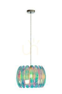 Függőlámpa Lucide Glinstar szürke 40 cm 34447/40/99 small 0