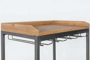 Boros vitrin - The Excellent Vintage by Lunares Design, 112.5cm, palackos bárpult small 2