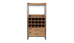 Boros vitrin - The Excellent Vintage by Lunares Design, 112.5cm, palackos bárpult small 0