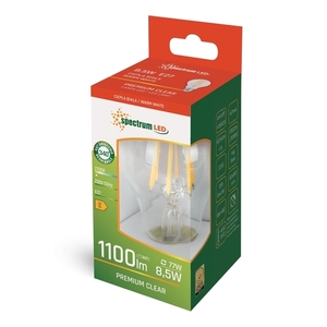 Led Gls E27 230 V 8,5 W Cog Ww Clear Spectrum small 1