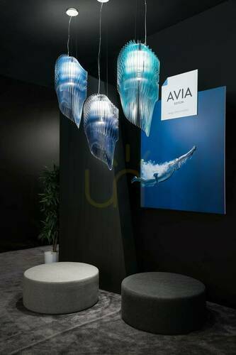 Jelölje be Slamp Avia Edition M kék függőlámpa.
