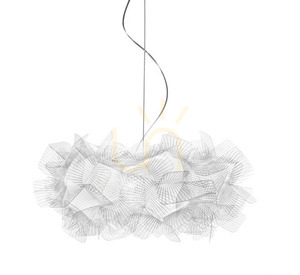 Slamp Clizia felfüggesztés Pixel átlátszó drót függőlámpa. small 1