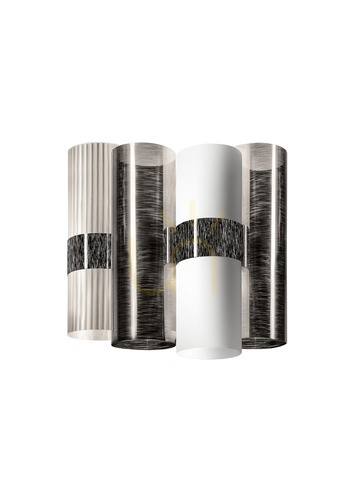 Jelölje be Slamp La Lollo Applique Pewter fali lámpa
