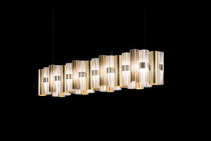 Slamp La Lollo függesztett lineáris függőlámpa 140 arany small 2