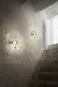 Slamp Mida Applique fehér/arany fali lámpa small 1